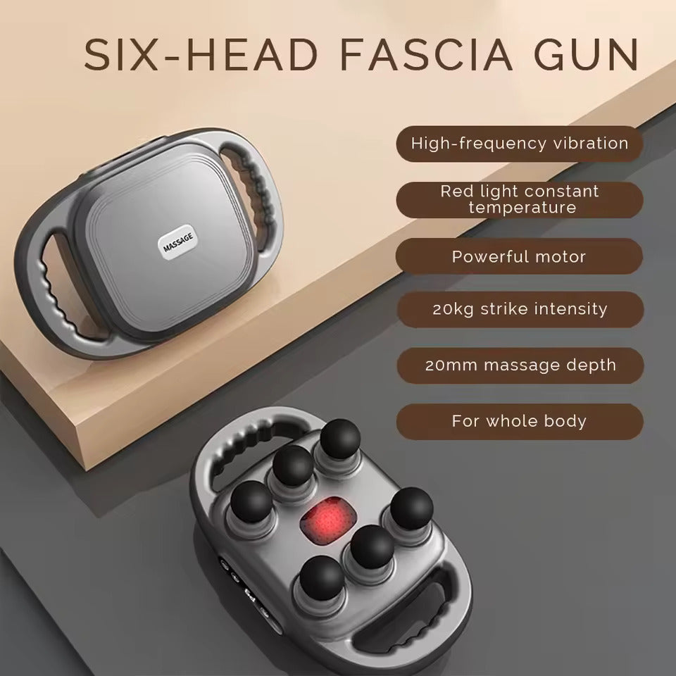 Veltrix Six: Advanced 6-Head Therapy Massager