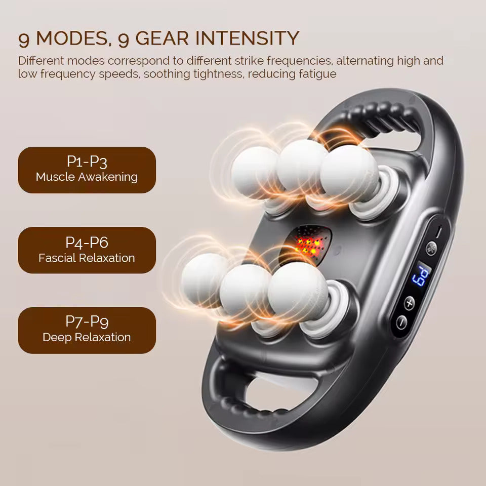Veltrix Six: Advanced 6-Head Therapy Massager