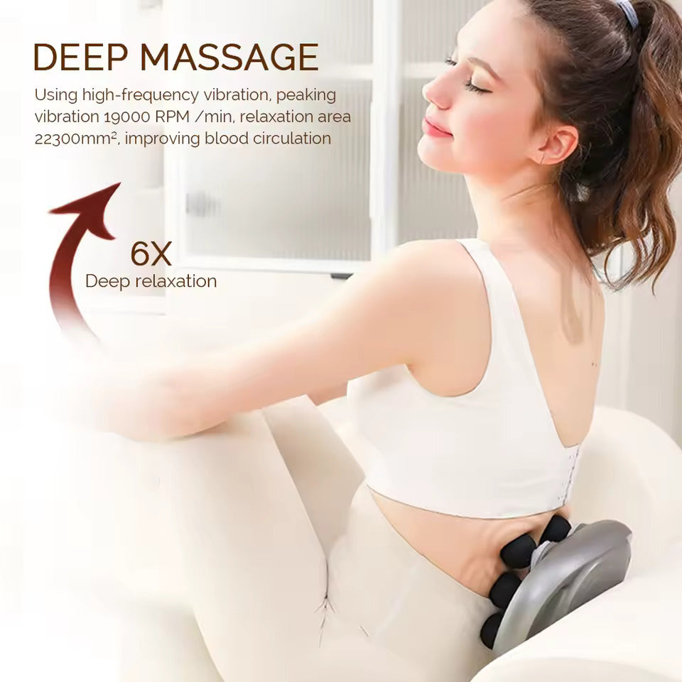 Veltrix Six: Advanced 6-Head Therapy Massager